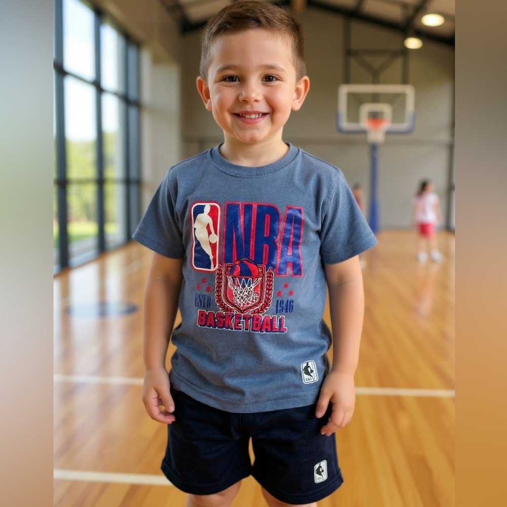 NBA Boys Matching Set 3T New w Tags